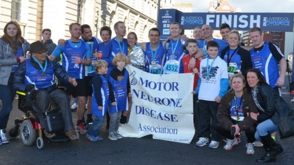 Mark ran the Liverpool Marathon last year.