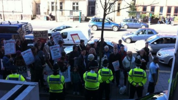 Protesters