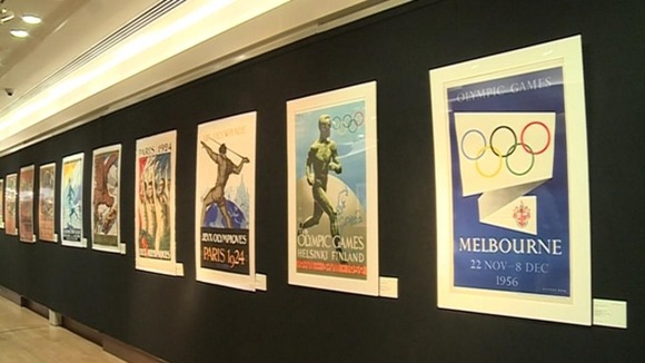 A collection of posters from the sale.