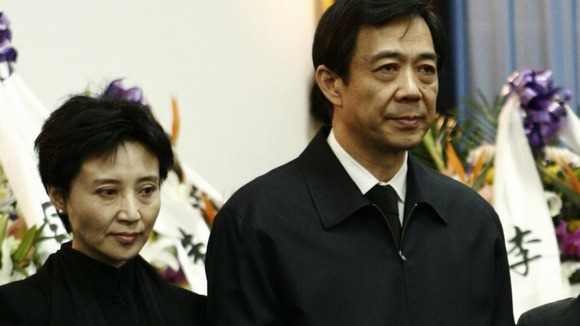 China's former Chongqing Municipality Communist Party Secretary Bo Xilai and his wife Gu Kailai