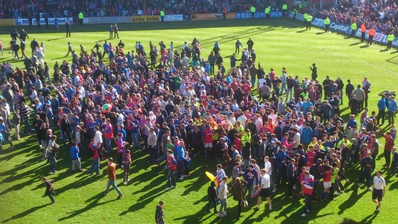 Gills invade pitch 