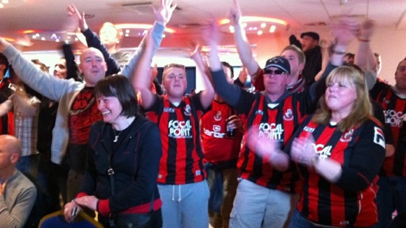 Fans go wild