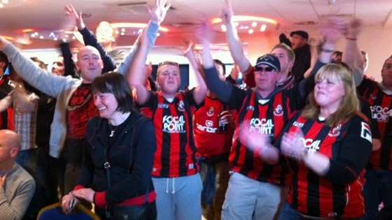 Fans go wild