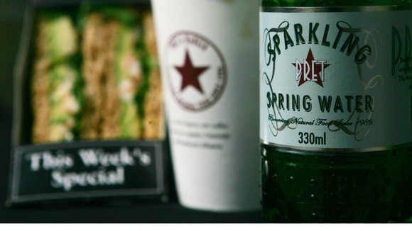 The company gives left over food products each day to charity.