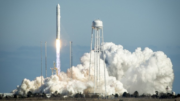 The Orbital Sciences Corporation Antares rocket