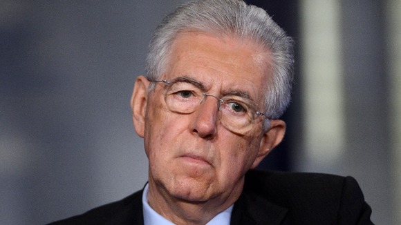Mario Monti - still the PM.