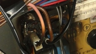 One of the faulty Hotpoint dishwashers.