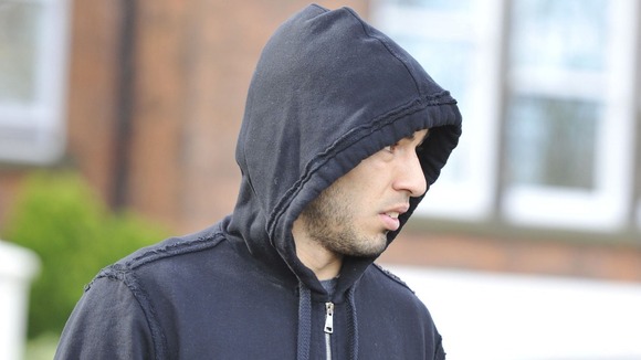 Luis Suarez pictured shortly before the FA revealed it was charging the player