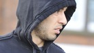 Luis Suarez is seen in Liverpool on Monday