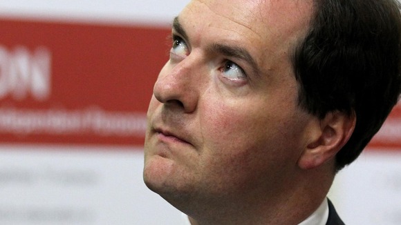 George Osborne eyeing the nation's deficit?