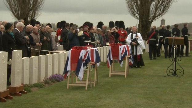 Both men died during an enemy attack in 1917