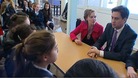 Ed Miliband and Justine Thornton