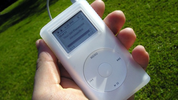 One of Apple's first iPods