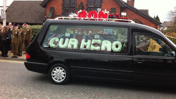 Funeral cortage