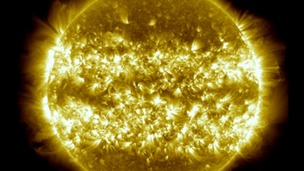 Part of NASA's three year time-lapse of the sun