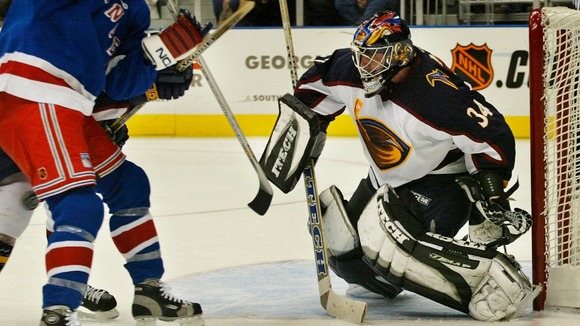 Former goalie Byron Dafoe