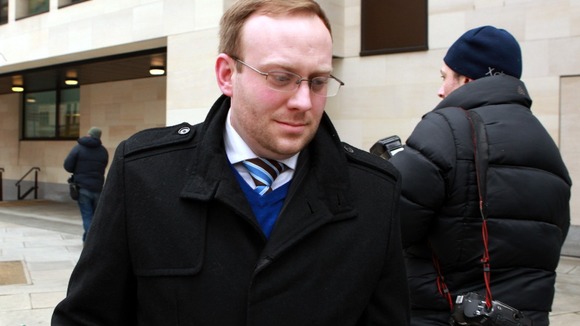 Former police sergeant James Bowes pictured outside Westminster Magistrates court in March.