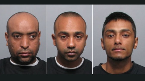 The three men sentenced for abducting a 13 year old girl