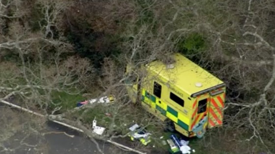 Scene of crash