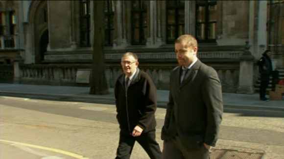 Neil Harkins and Dean Liddle, were accused of breaching the injunction by posting information on Twitter and Facebook.