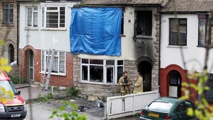 The home of Melissa Crook which was subject to arson attack