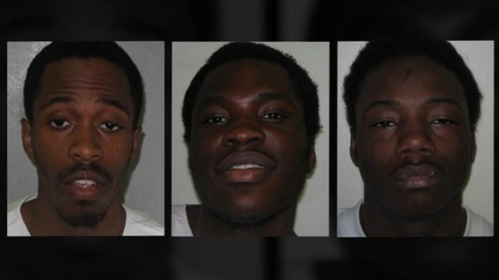 From left to right: Nathaniel Grant, Kazeem Kolawole and Anthony McCalla.