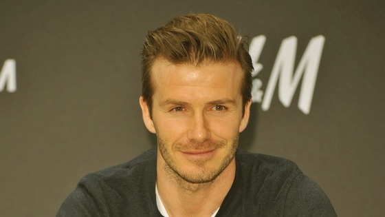 David Beckham in Berlin 