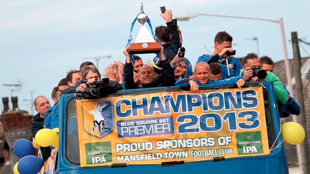 The chairman of Mansfield Town believes the club can reach the Championship