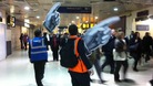 The 'giant hands' of New Street's 60 volunteers directs passengers