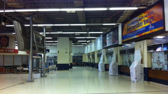 The old concourse at Birmingham New Street has closed to passengers