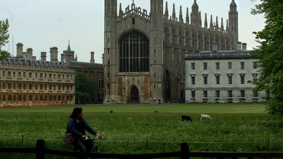 Cambridge tops the list for the third year running