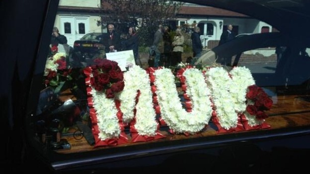 Anne Williams' funeral