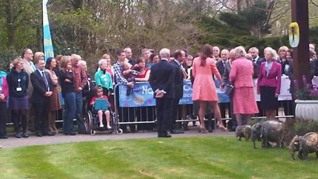 Meeting the crowds