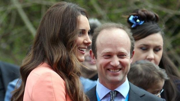 The Duchess of Cambridge arrives at Naomi House Children's Hospice in Winchester, Hampshire