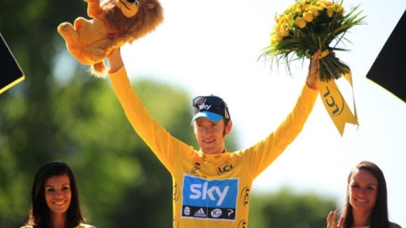 Wiggins became the first British rider in history to win the Tour de France in 2012