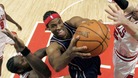 Jason Collins playing for the New Jersey Nets