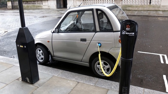 Car charging point