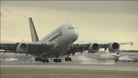 Plane taking off at Heathrow