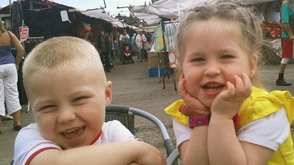 Bailey Allen, four, and Skye Allen, two died in the blaze.