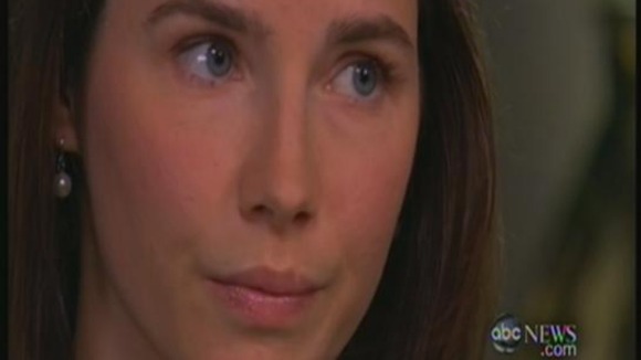 Amanda Know during her emotional interview with ABC News