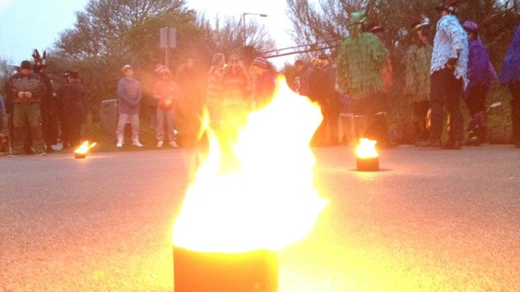 May Day celebrations get underway at Bluebell Hill