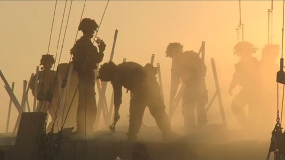 Soldiers on tour in Afghanistan