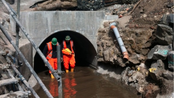 Fixed culvert in Newburn