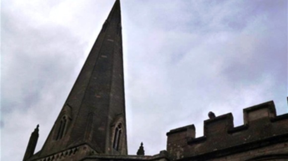 SOK tags pictured at All Hallows Church