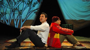 The play charts the friendship between Amir (Ben Turner) and Hassan (Farshid Rokey)