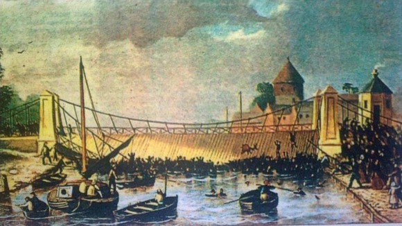 Anniversary of the 1845 Suspension Bridge Disaster
