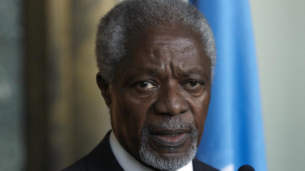 Joint special envoy on Syria Kofi Annan