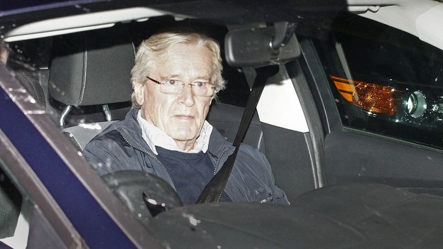 Bill Roache returns home