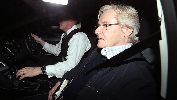 Bill Roache returns home