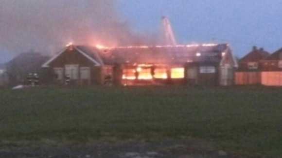 Investigations into a fire old library concludes that the cause to be deliberate